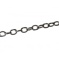 Chain oval ring 6mm TIN COLOR,1meter