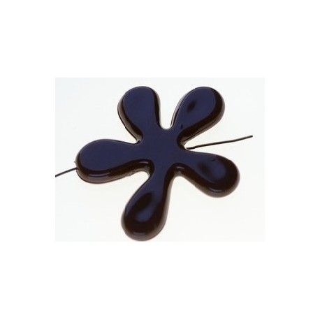 Fleur Matisse 45mm MARRON x2  - 1