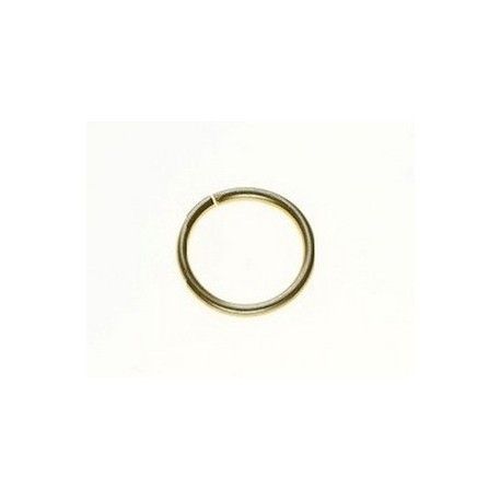 Anneau de jonction 14x1.4mm DORÉ PATINÉ x10  - 1