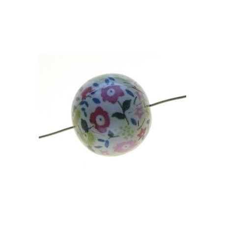 Perle liberty 22mm Fairford Vert  - 1