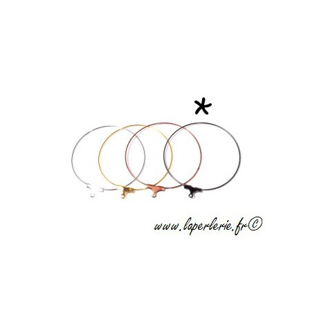 Créole diam. 40 mm ETAIN x2  - 1