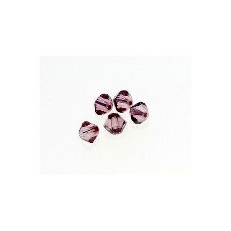 Toupie 5328 3mm CRYSTAL ANTIQUE PINK x50  - 1
