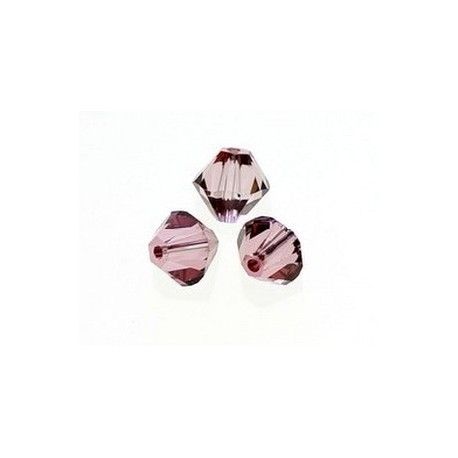 Toupie 5328 4mm CRYSTAL ANTIQUE PINK x50  - 1