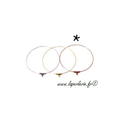 Créole diam. 50 mm CUIVRE x2  - 1