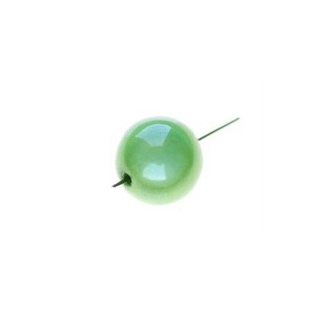 Perles magiques 8mm LIGHT OLIVINE x20  - 1