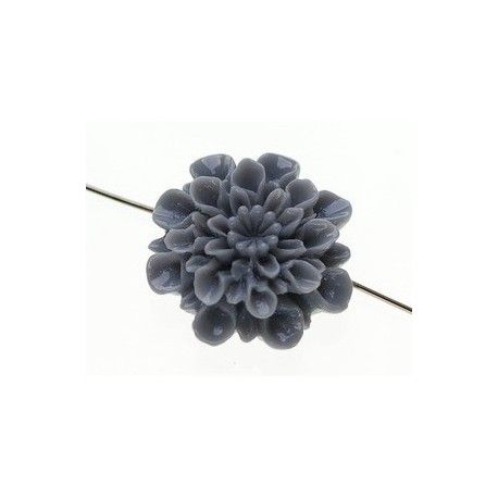 Dahlia 22x9.5mm GRIS  - 1