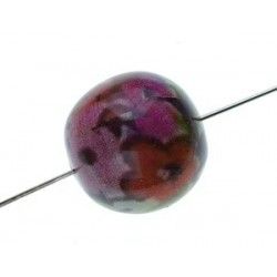 Liberty bead 18mm Lesley's Burgundy/Indian red