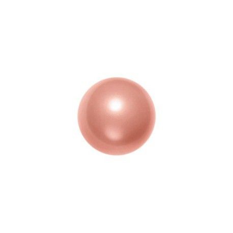 Ronde nacrée 5810 4mm Crystal Rose Peach Pearl x20  - 1