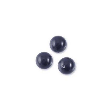 Gemcolor 5810 8mm Crystal Dark Lapis Pearl x10  - 1