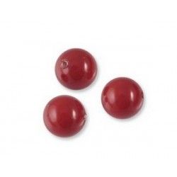 Gemcolor 5810 8mm Crystal Red Coral Pearl x10