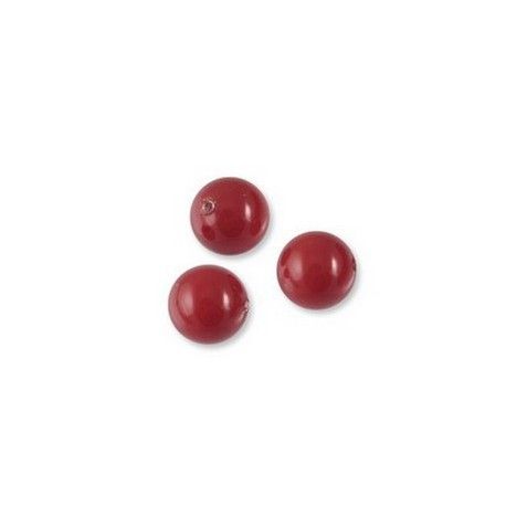 Gemcolor 5810 8mm Crystal Red Coral Pearl x10  - 1