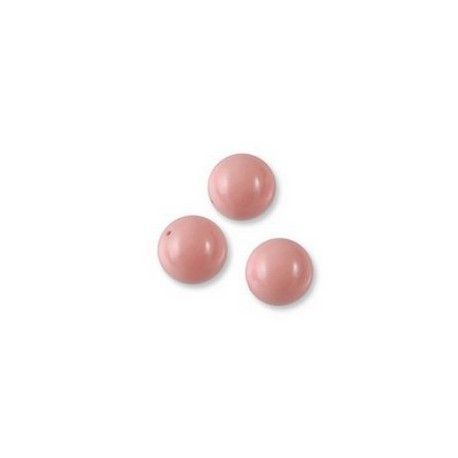 Gemcolor 5810 10mm Crystal Pink Coral Pearl x5  - 1