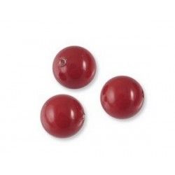 Gemcolor 5810 10mm Crystal Red Coral Pearl x5