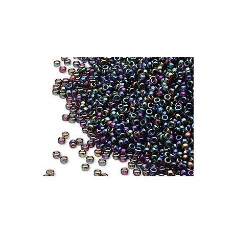 Rocaille 15/0 Miyuki 0296 Dark Amethyst AB x7g  - 1