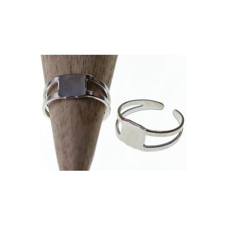 Support de bague ARGENTÉ  - 1
