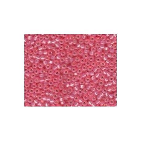 Rocaille 15/0 Miyuki 0556 Dusty Rose Sil.Lined Alabaster x7g  - 1