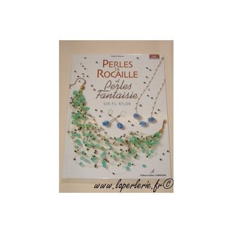 Perles de rocaille sur fil nylon  - 1