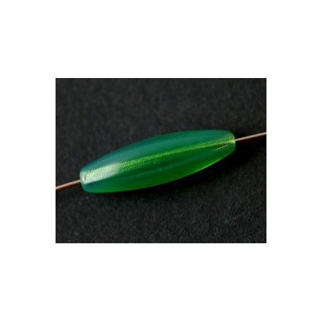 Tube bombé 22x7mm EMERALD OPAL x4  - 1
