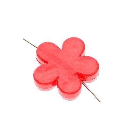 Fleur 25mm ROSE INDIEN OPAL  - 1