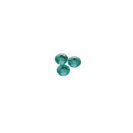 Strass à coller 4 mm LIGHT TURQUOISE x30  - 1