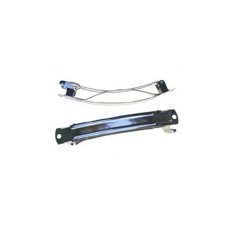 Barrette à cheveux 60x7mm ARGENTÉ  - 1