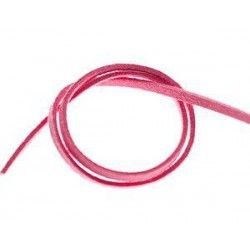 Suede cord 3x1mm PINK x2m