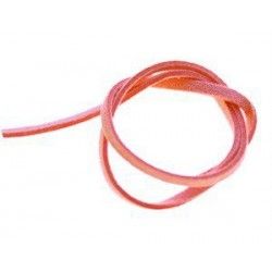 Suede cord 3x1mm PADPARADCHA x2m