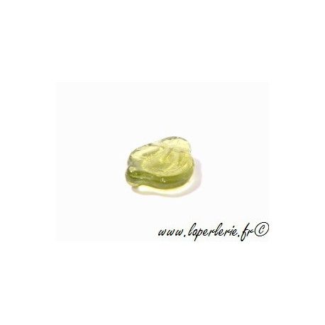 Feuille 12x15mm OLIVINE  - 1