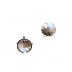 Round studs 7.7mm SILVER COLOR x20