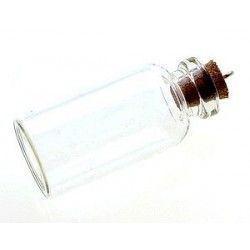 Pendant flask for message GM 43x19mm