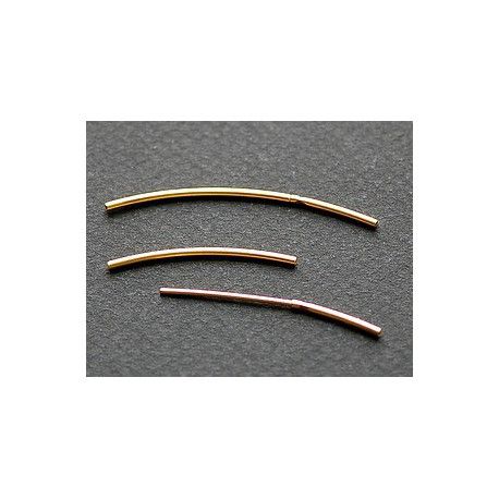 Fermoir pour fil et cable de 1mm DORÉ x1  - 1