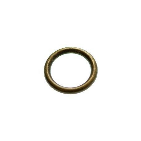 Anneau polyester 25mm ép. 3.5mm LAITON VIEILLI x1  - 1
