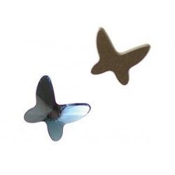 Butterfly flat back 2854 12mm DENIM BLUE