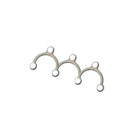 Intercalaire 3 ponts 9.5x8.5mm ARGENT 925  - 1