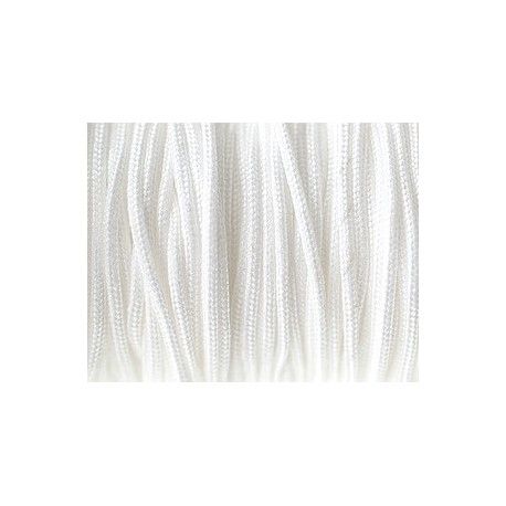 Fil synthétique 1.5mm BLANC x5m  - 1