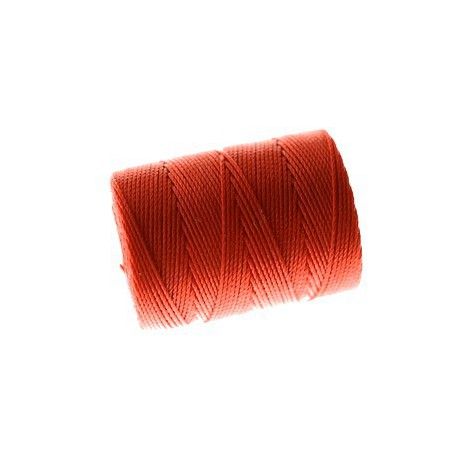 C-LON beading cord macramé ép.0.5mm 78m ORANGE  - 1