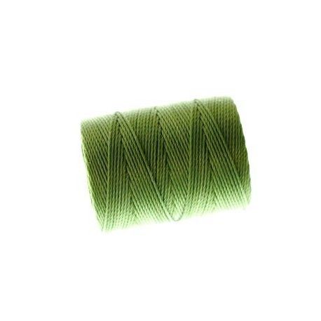 C-LON beading cord macramé ép.0.5mm 78m MOSS  - 1