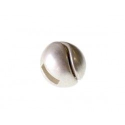Toggle magnetized for leather 5mm 12x11mm SILVER PATINED COLOR