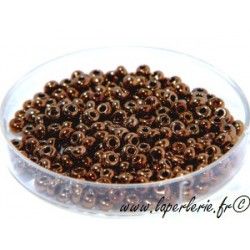 Seed beads 2.5mm BRONZE (500 beads)