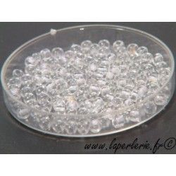 Seed beads 2.2mm CRYSTAL (400 beads)