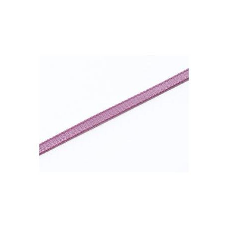 Gros grain 3.5mm ROSY MAUVE x2m  - 1