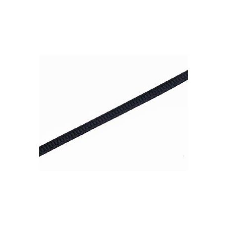 Gros grain 3.5mm BLACK x2m  - 1