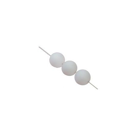 Ronde polaire 6mm SILVER SHADE x10  - 1