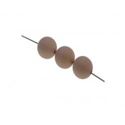 Ronde polaire 6mm GREIGE x10