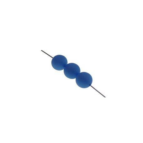 Ronde polaire 8mm BLEU DUR x10  - 1
