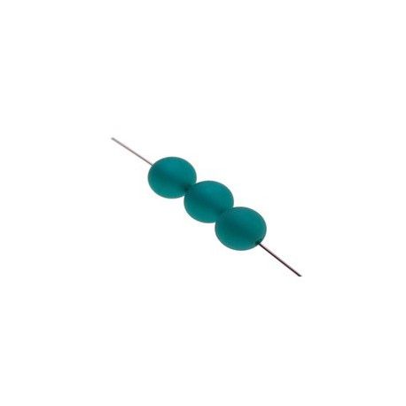 Ronde polaire 8mm BLUE ZIRCON x10  - 1