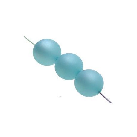 Ronde polaire 10mm AQUAMARINE x10  - 1