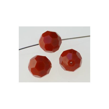 Facettes polyester 12mm LIGHT COPPER x10  - 1