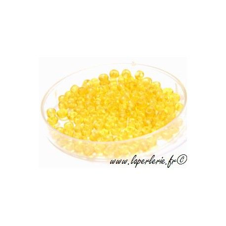 Rocaille LIGHT TOPAZ, mesure de 12.50 gr environ 400 perles  - 1