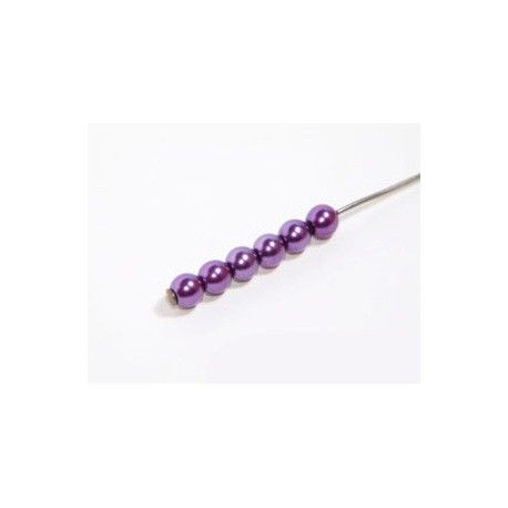 Ronde nacrée 3mm AMETHYST x150  - 1